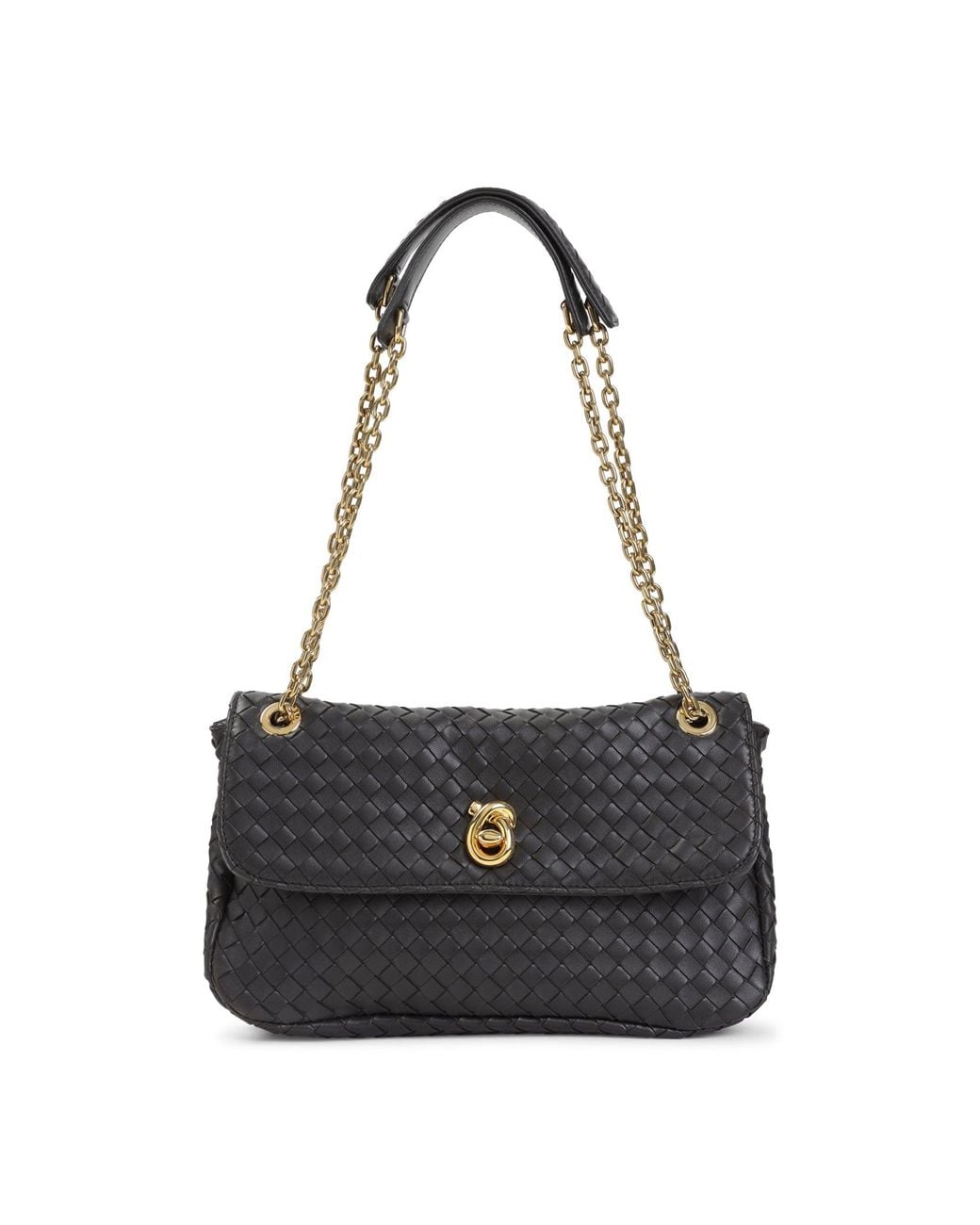 Bottega Veneta Black Madison Shoulder Bag