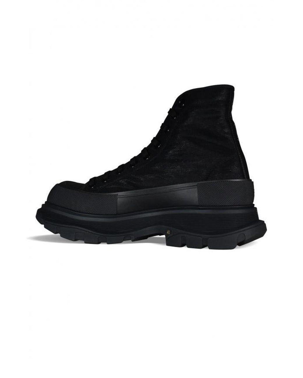 McQueen Black Sneakers Tread Slick for men
