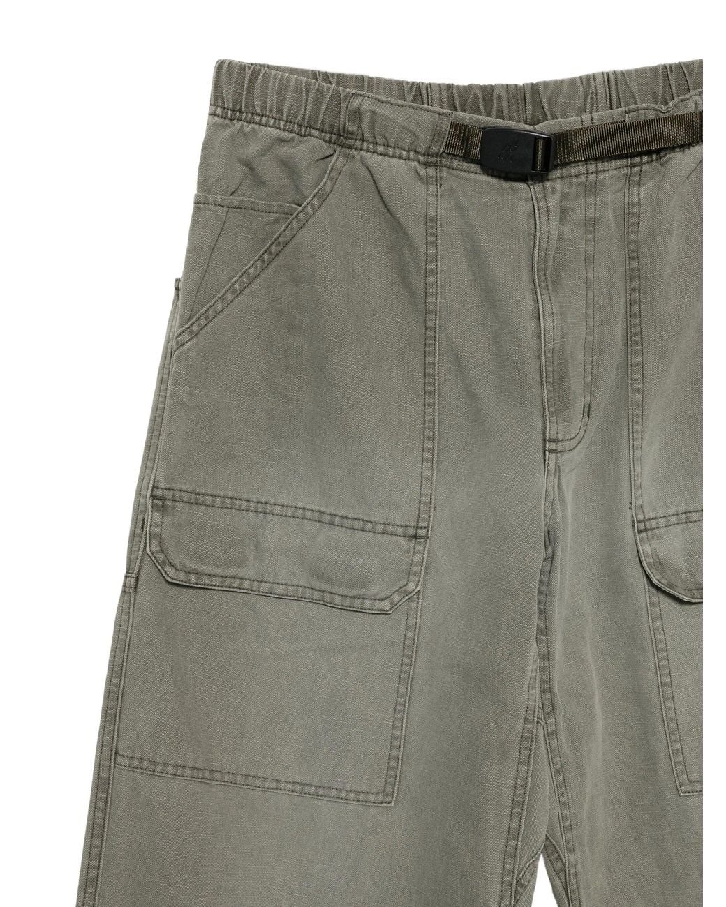 Gramicci Gray Canvas Eqt Pant for men