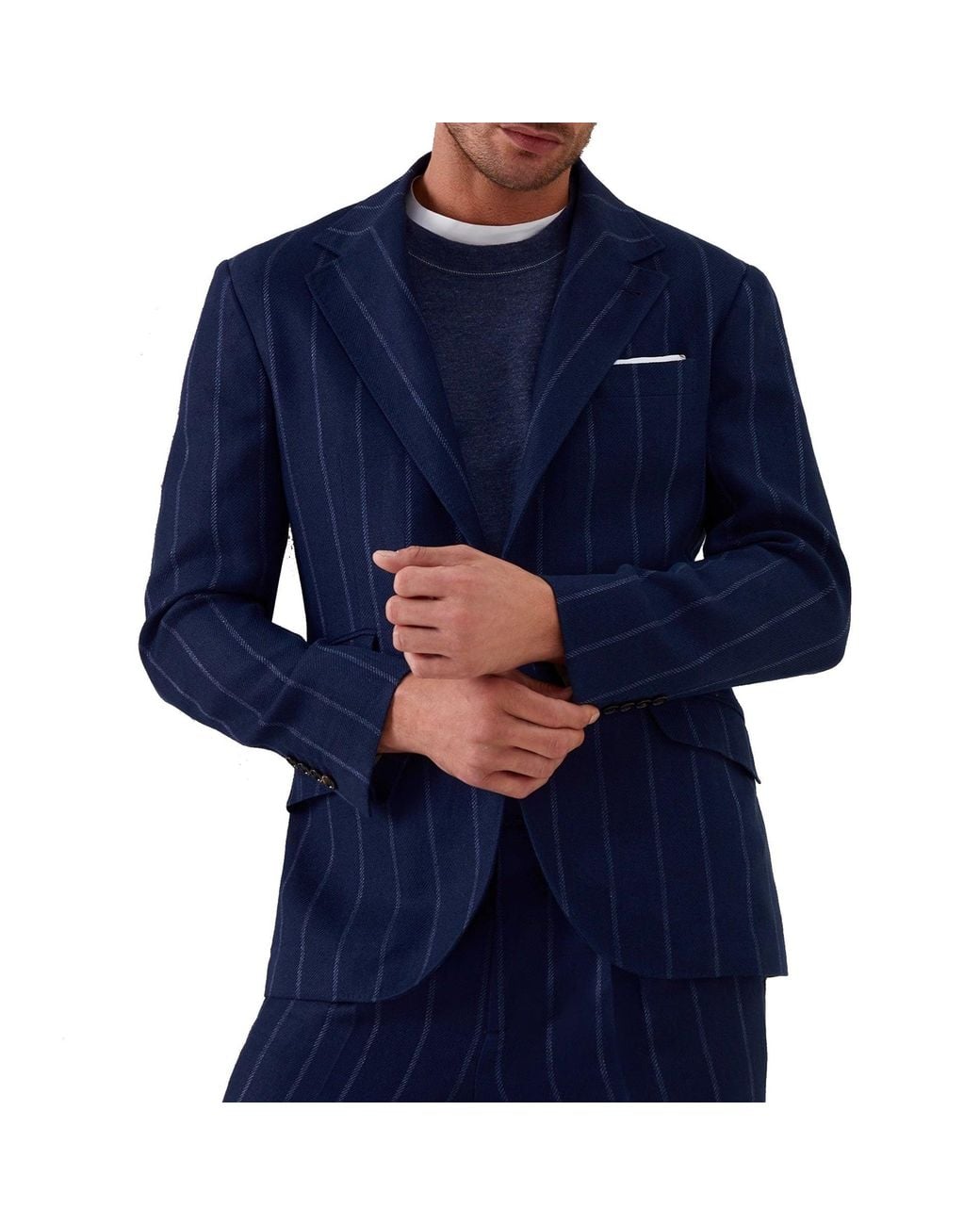 Brunello Cucinelli Blue Blazers for men