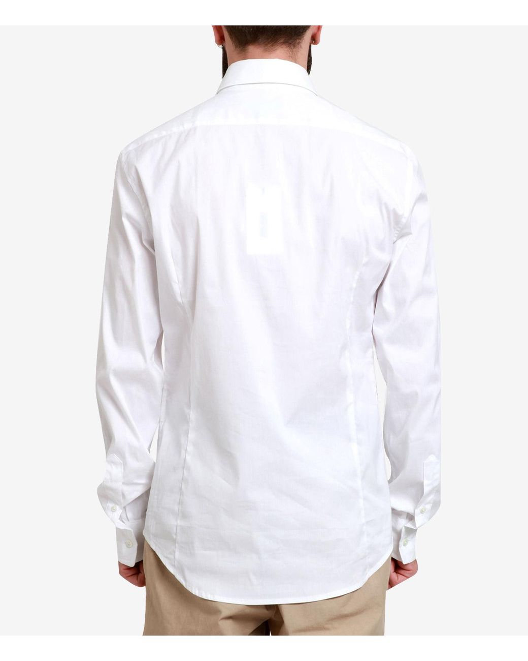 Grifoni Shirts Wit in het White voor heren