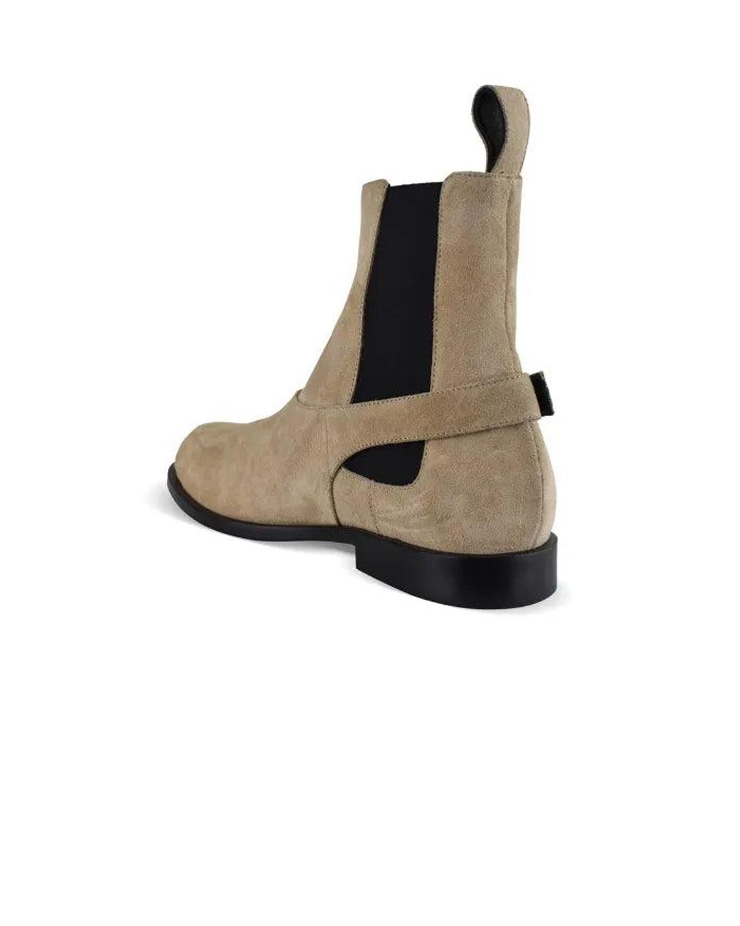 Balmain White Anthem Chelsea Boots