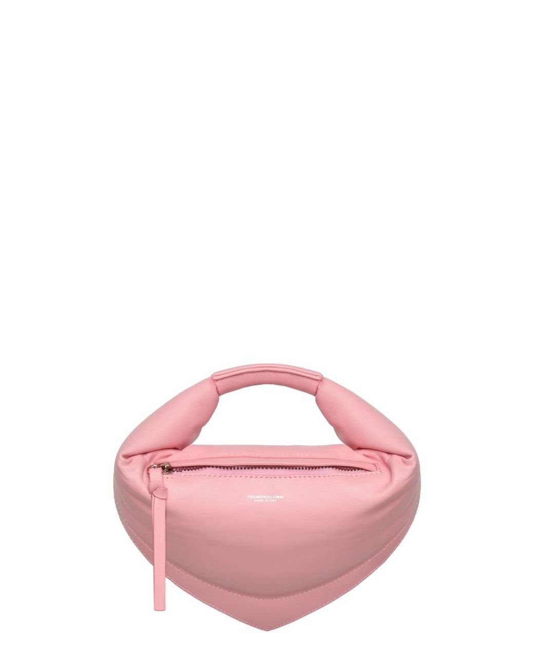 FEDERICO CINA Pink Mini Tortellino Bag
