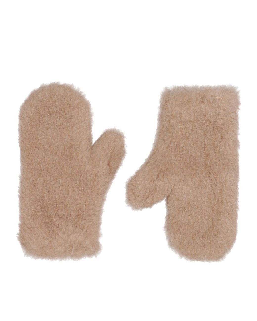 Max Mara Natural Handschuhe Beige