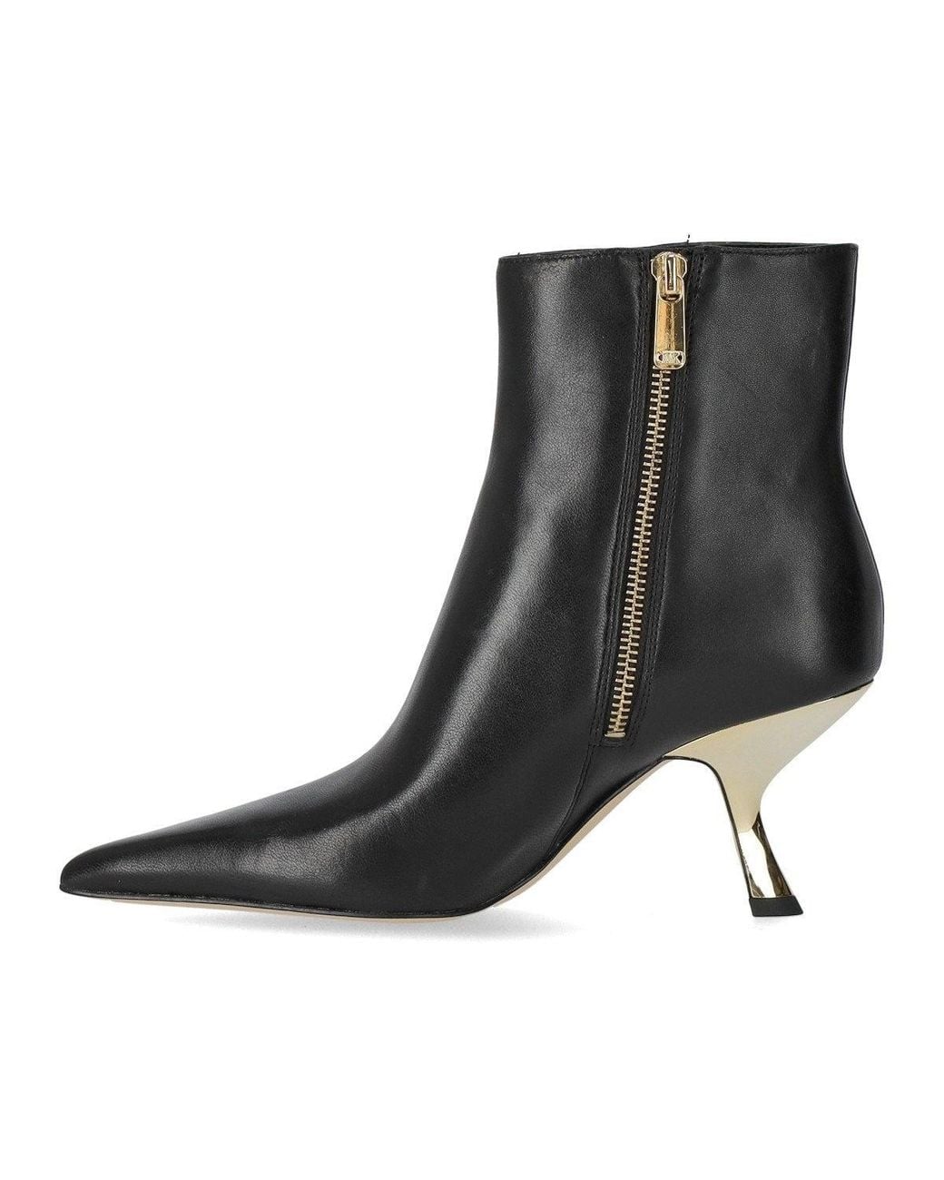 Michael Kors Black Luna Heeled Ankle Boot for men