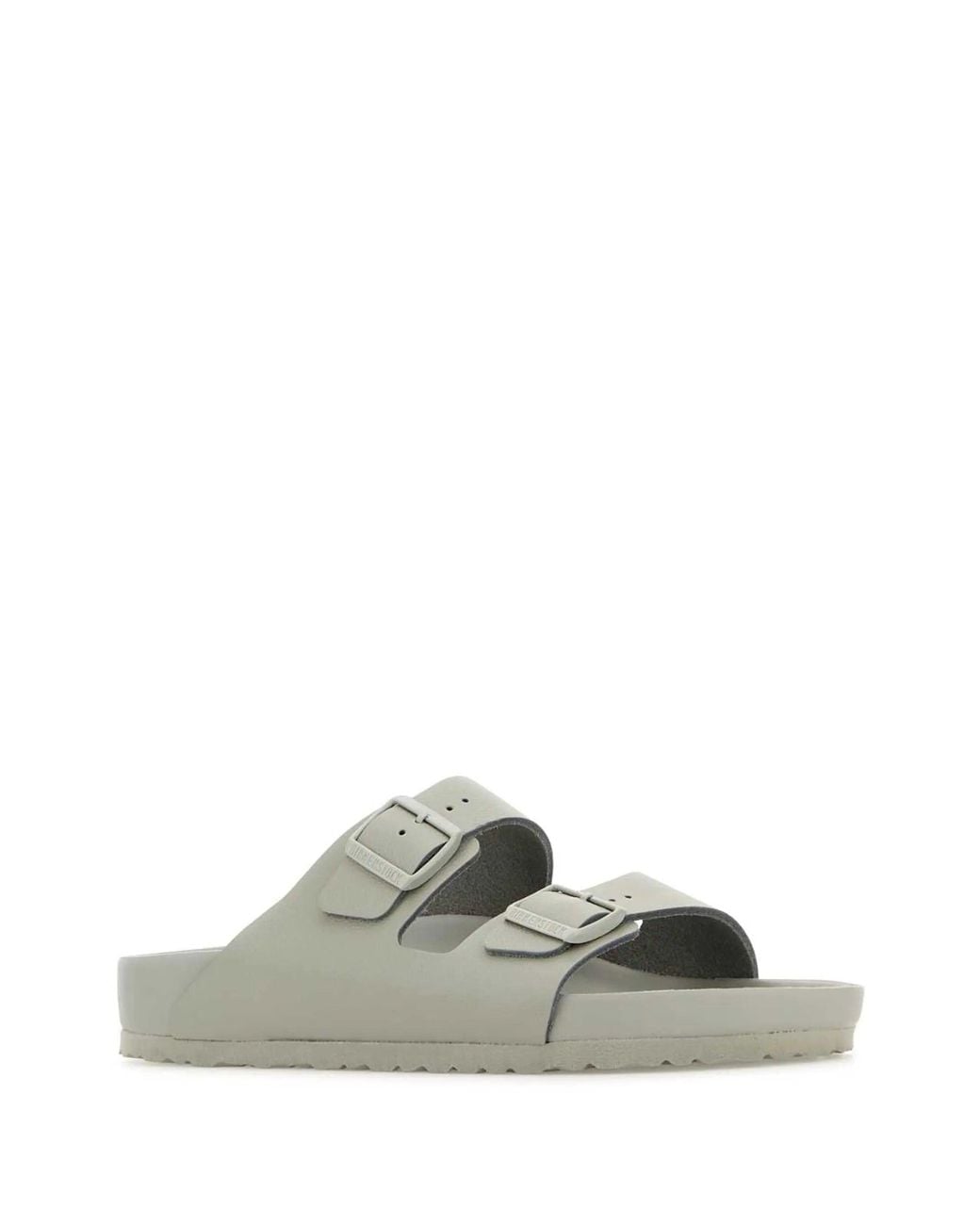 Birkenstock White Arizona Exquisite, Natural Leather Shoes