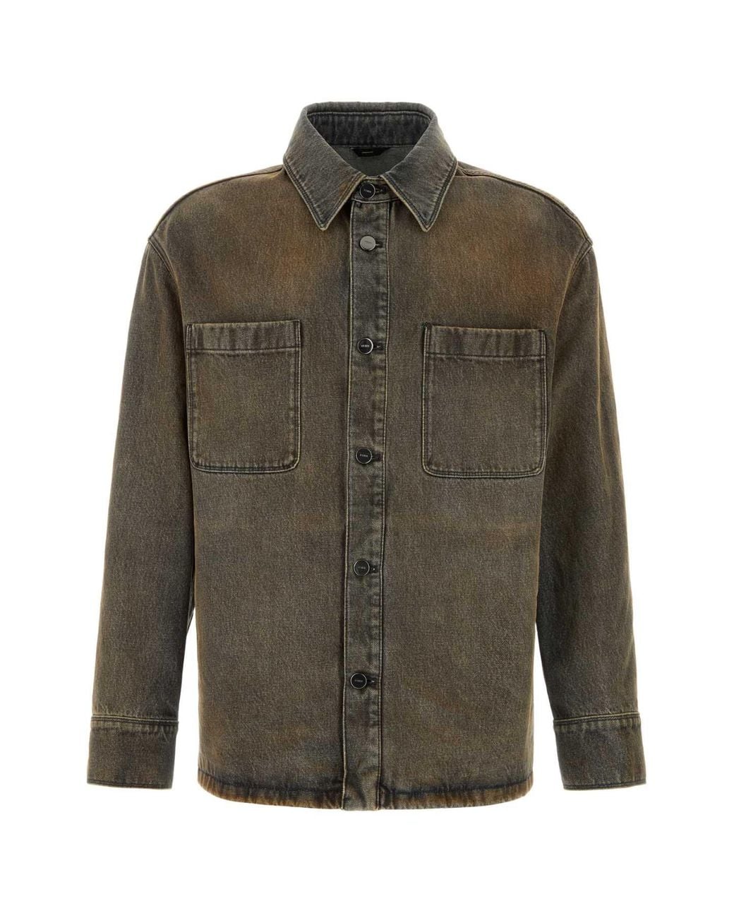 Fendi Green Denim Jacket