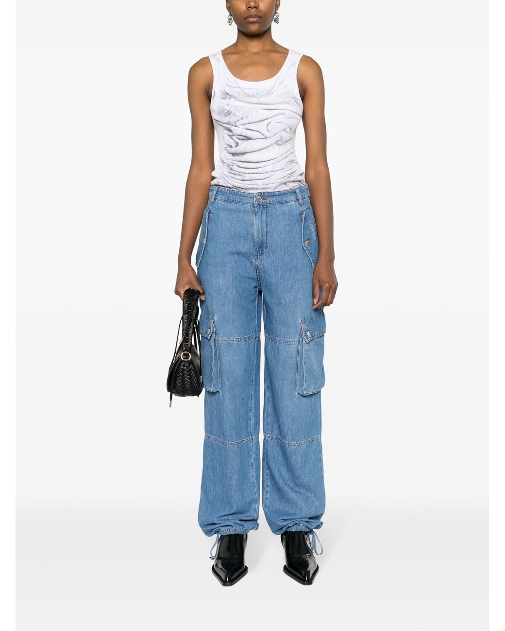 Moschino Blue Pants Clothing