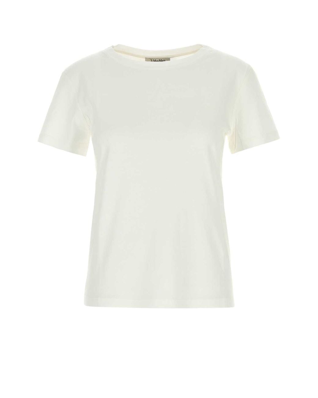 Max Mara White Crew Neck T-Shirt