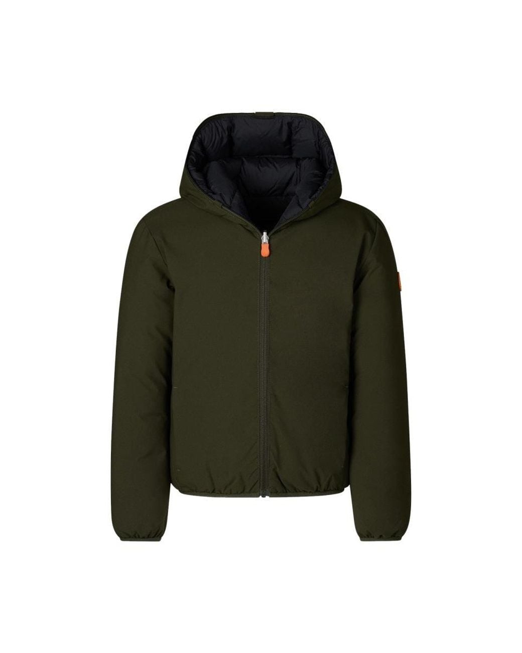 Save The Duck Black Hooded Jacket