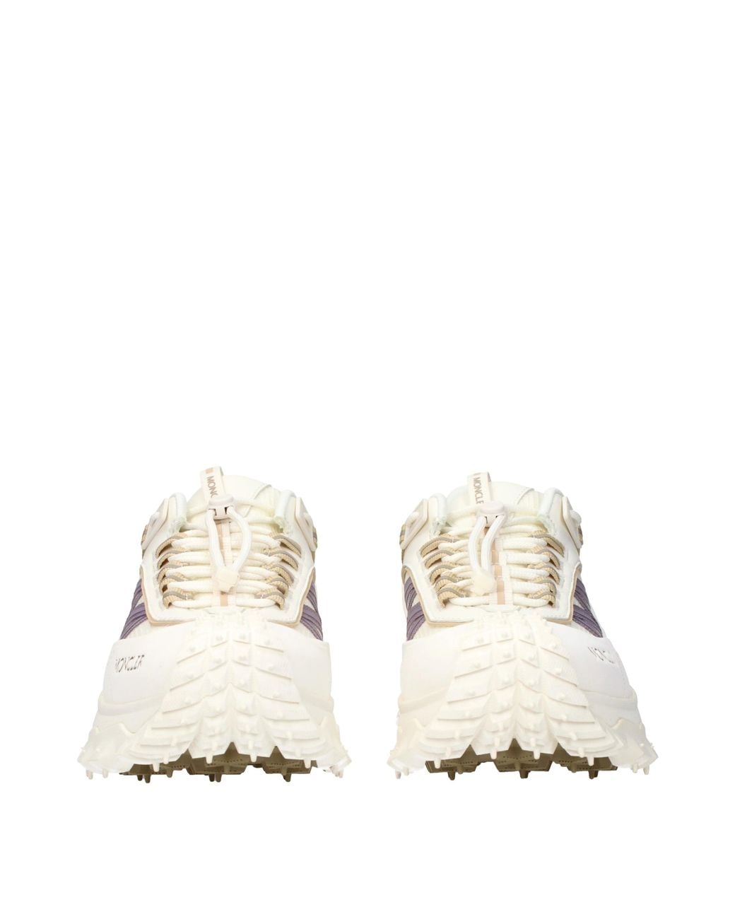 Moncler White Sneakers Trailgrip Fabric