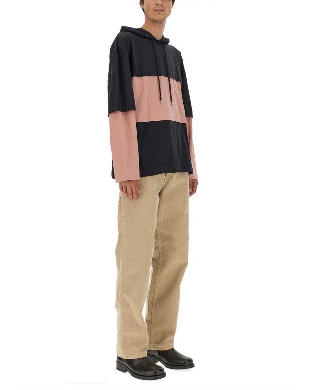 Etudes Studio Black Sweatshirt With Logo for men