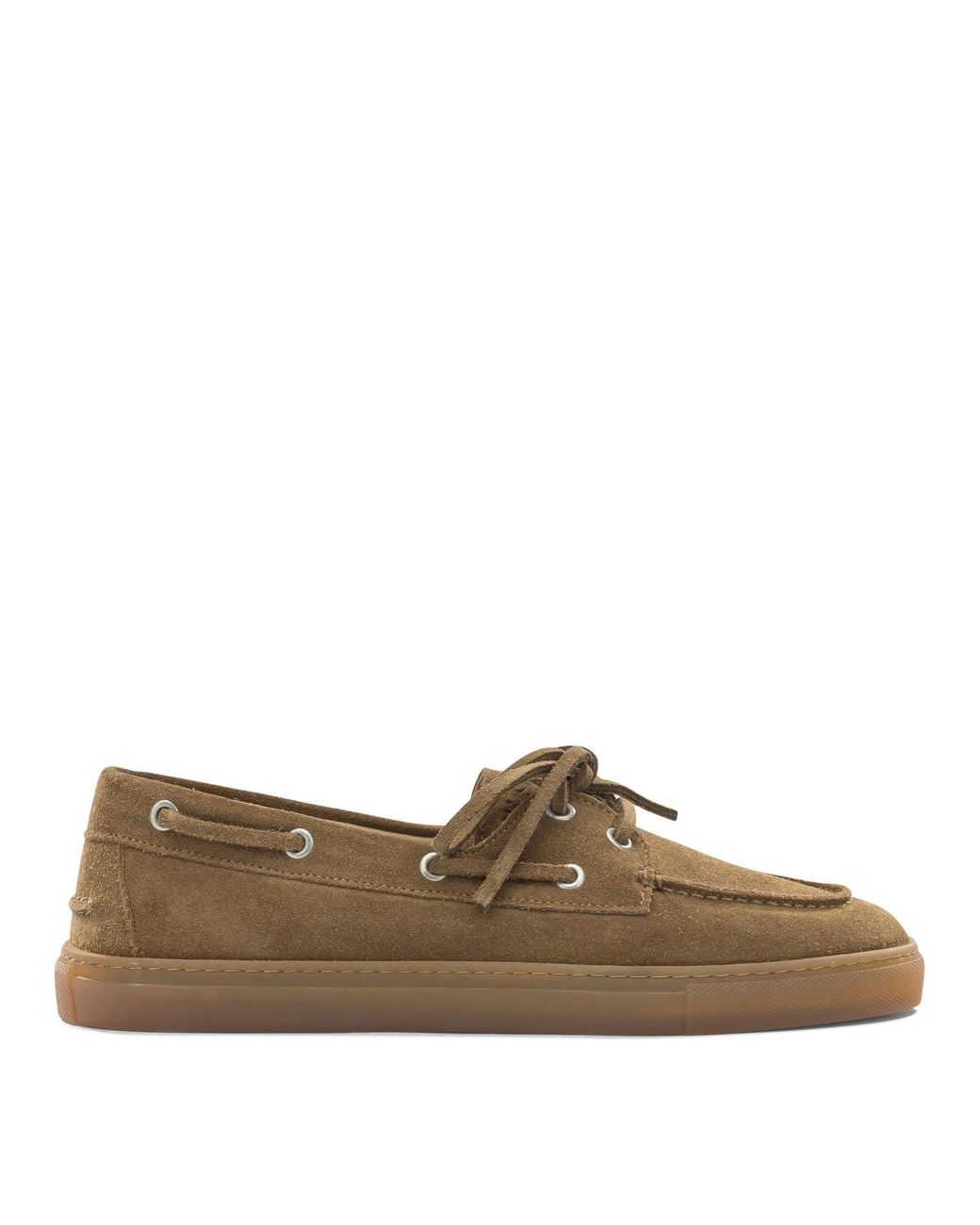 COPENHAGEN Brown Calf Suede Loafers