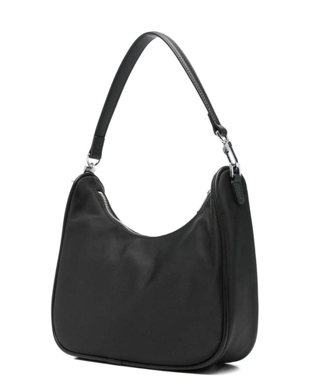 Gcds Black Shoulder Bag With Logo Appliqué