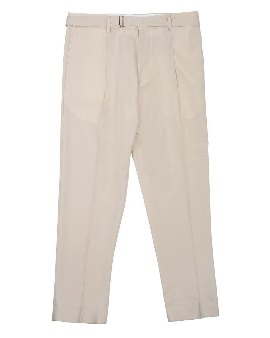 BE ABLE White Tailored Wool Blend Trousers for men