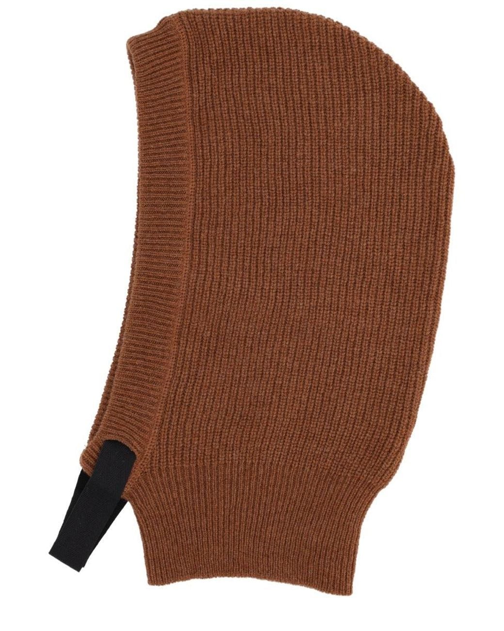 Margaret Howell Brown Knitted Hood