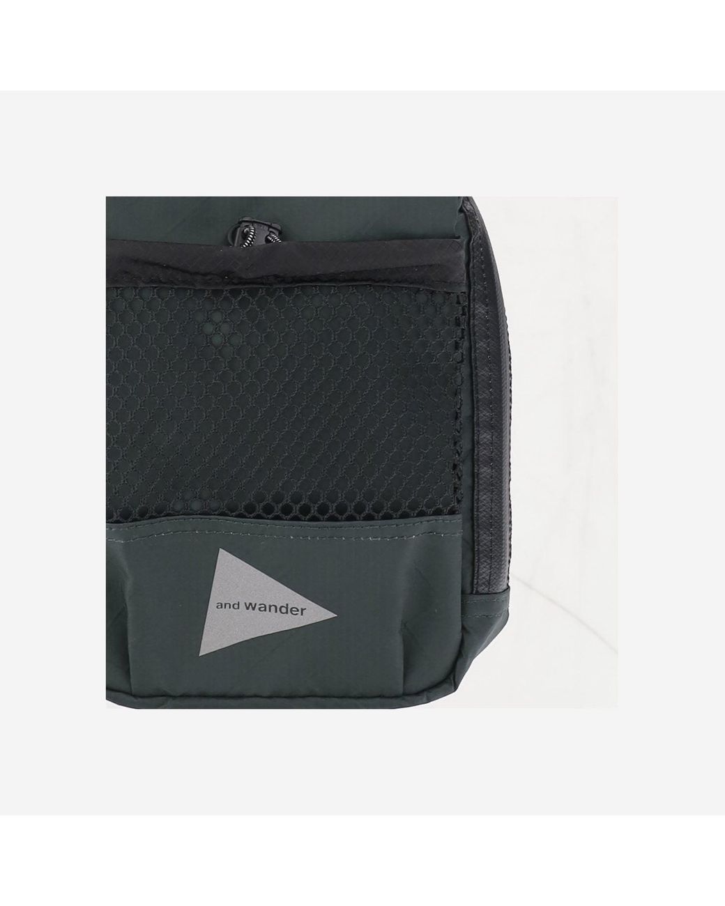 And Wander Black Cross-Body Bag Nylon Polyester Shoulder for men