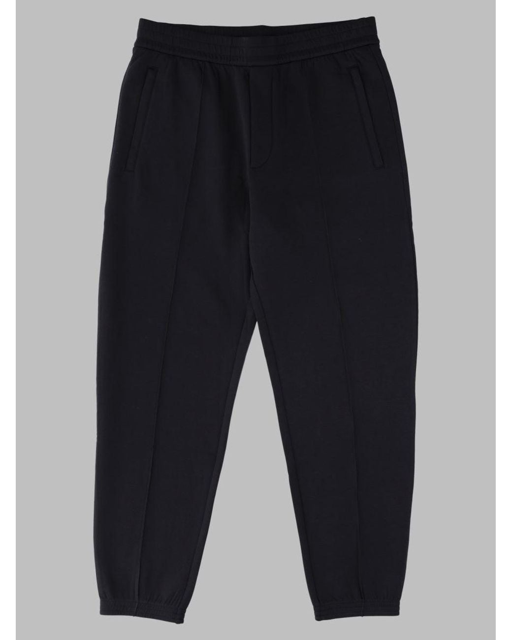 Emporio Armani Blue Tapered Jogger Trousers