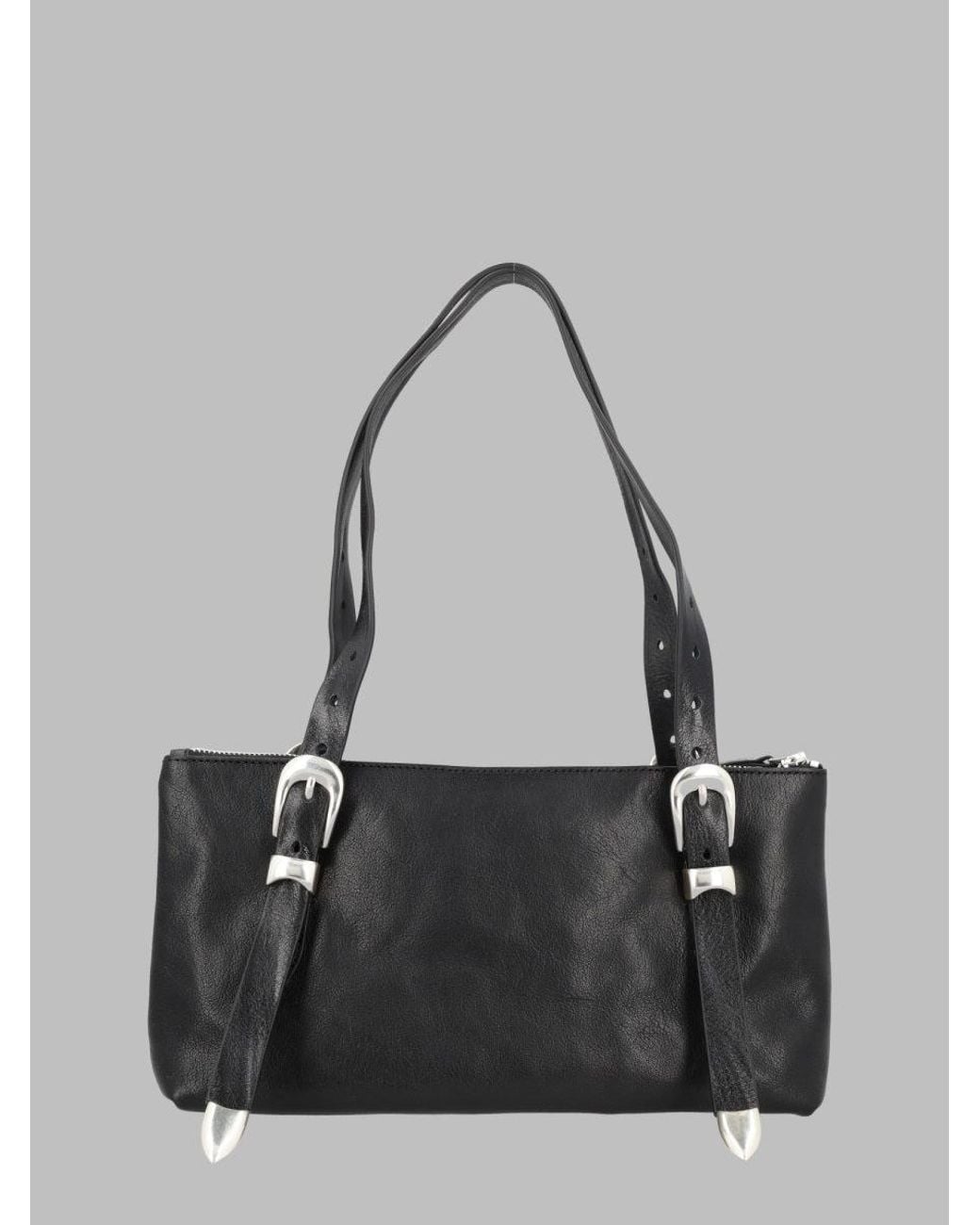 Our Legacy Black Tire Cowhide Shoulder Bag