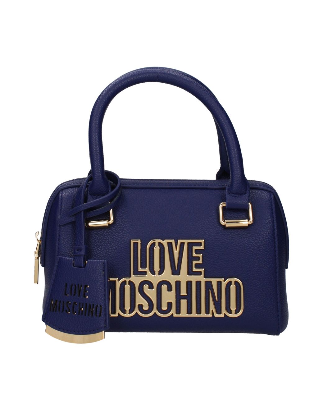 Love Moschino Blue Borse A Mano Donna Poliuretano Blu/Mirtillo