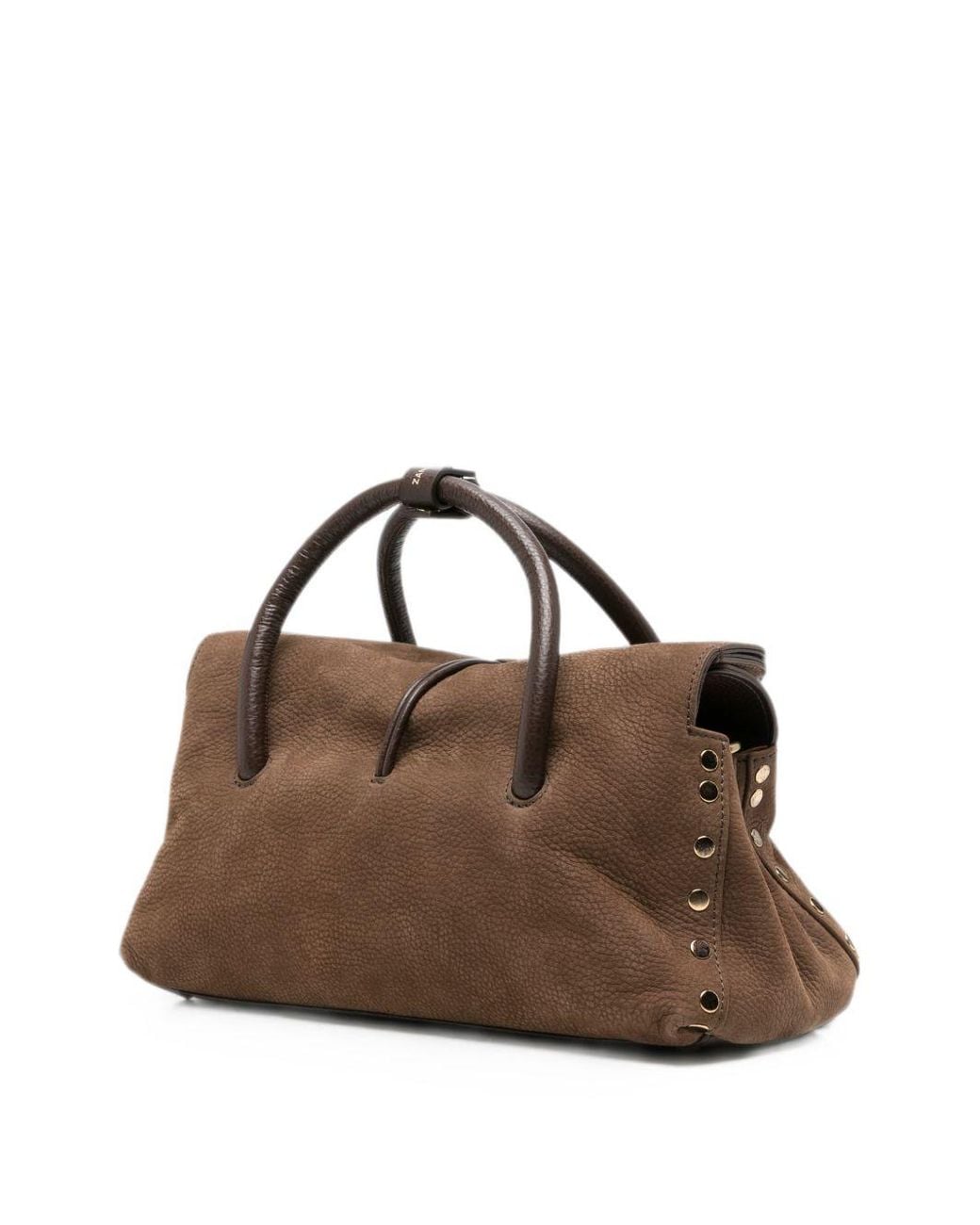 Zanellato Brown Dotta Jones Top Handle Bag