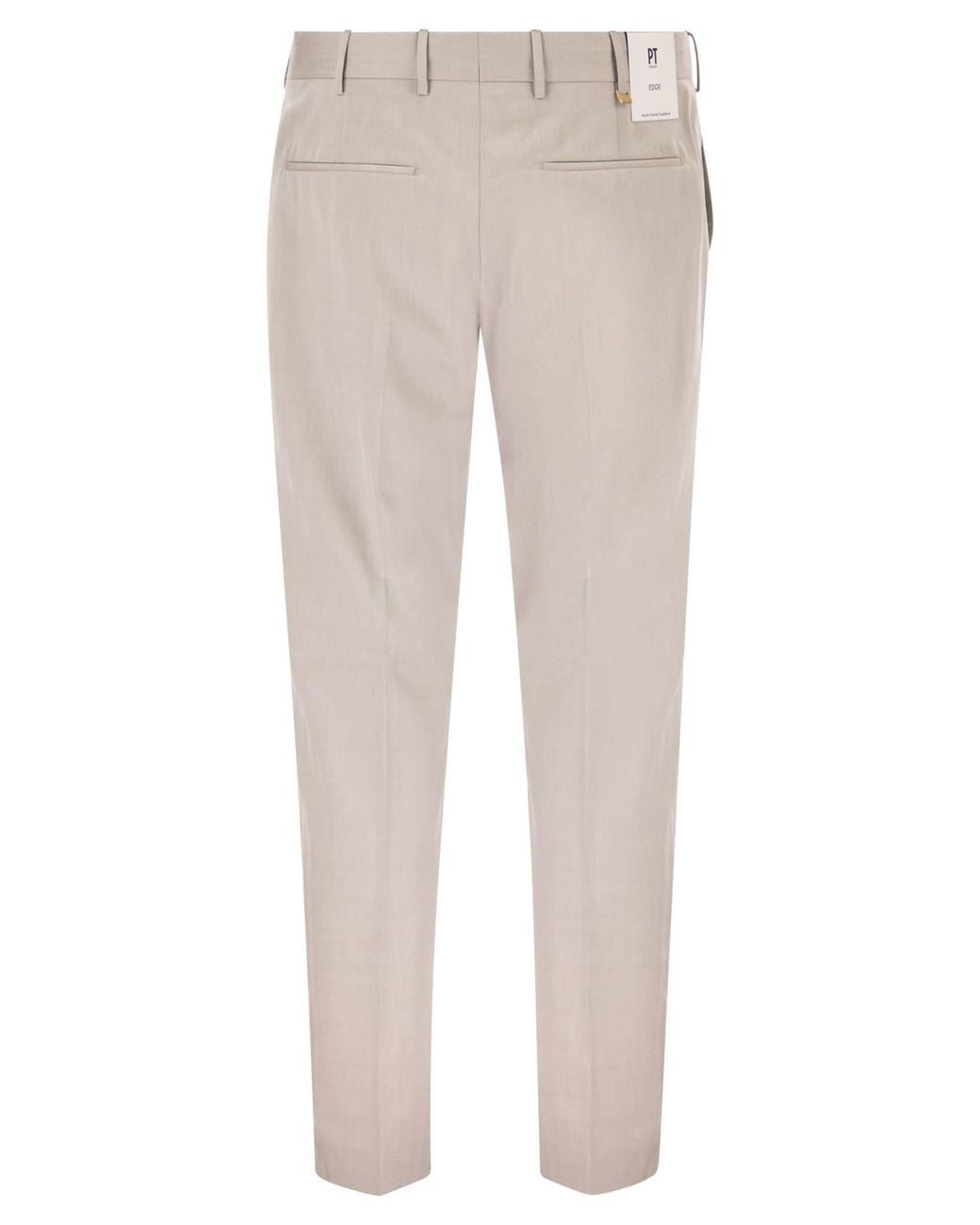 PT Torino Natural Tailored Trousers