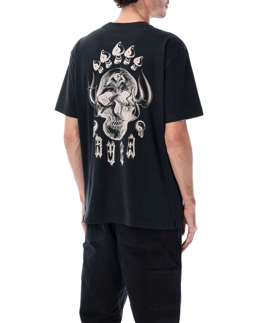 RVCA Black All Seeing T-Shirt for men