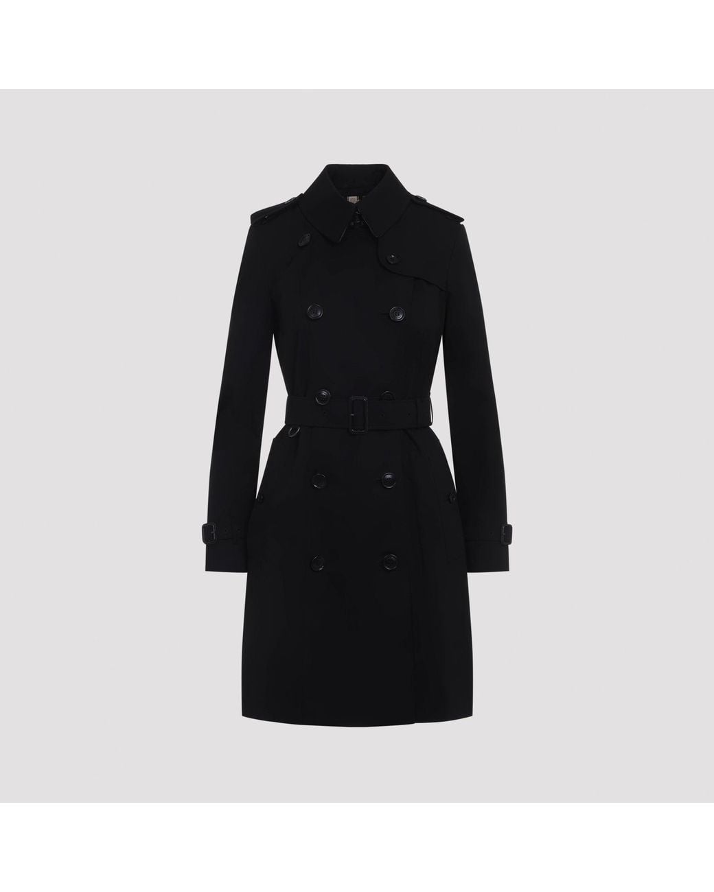 Burberry Black Chelsea Heritage Trench Coat