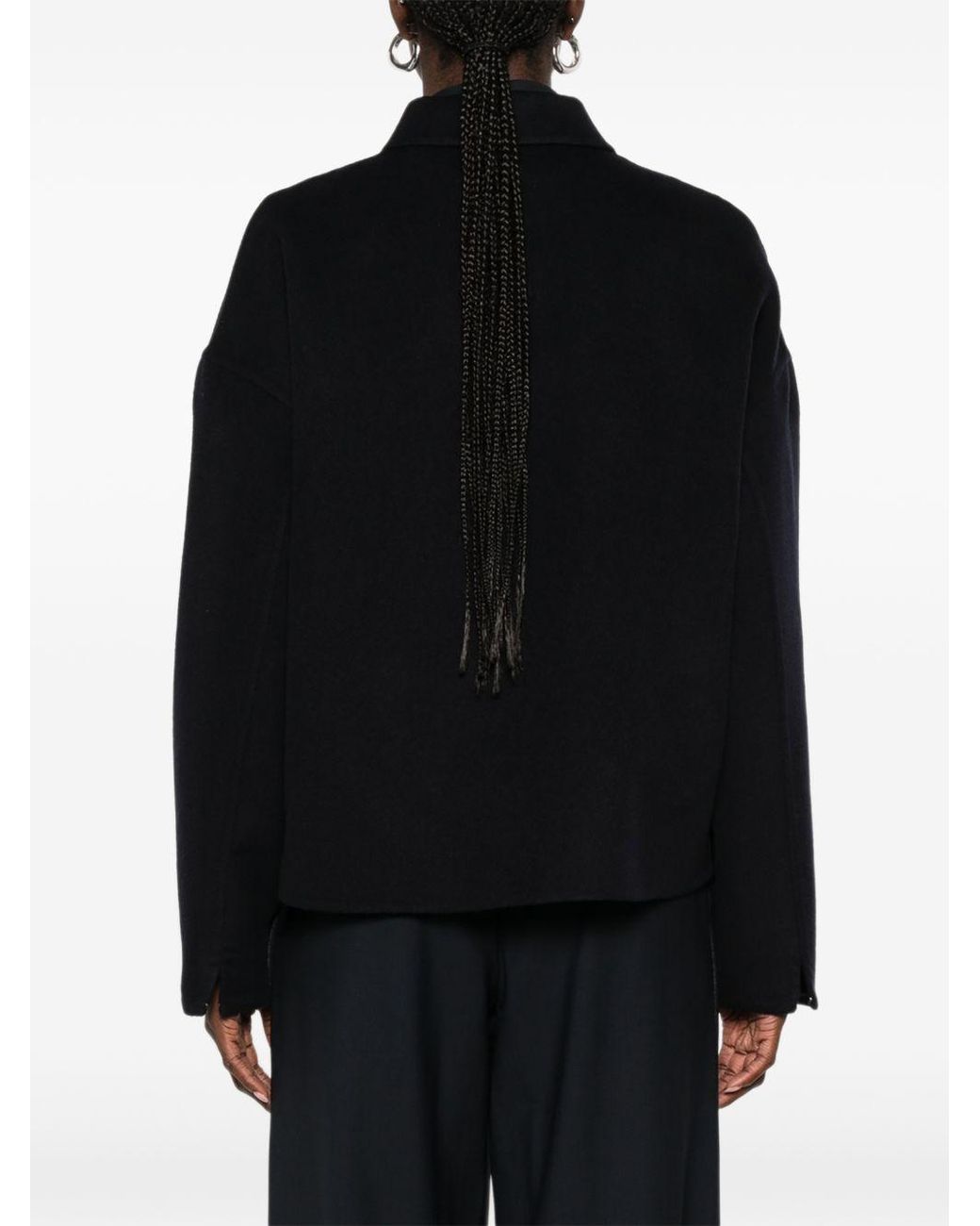 Fabiana Filippi Black Wool Jacket