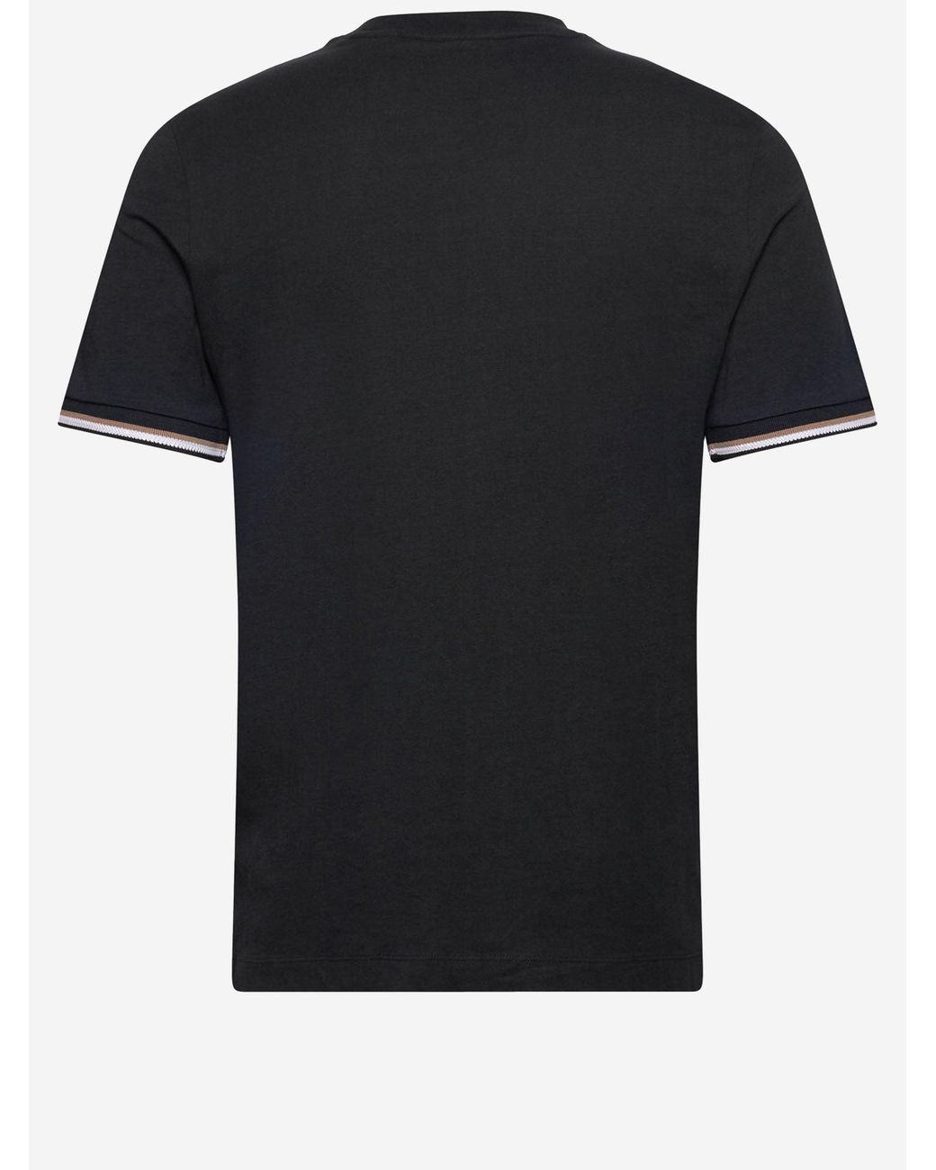 Boss Black Cotton T Shirt
