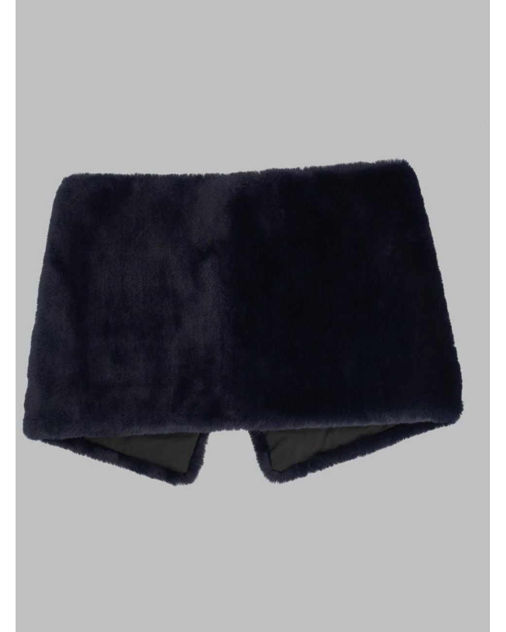isabella pelliccia Blue Mini Luxe Scarf
