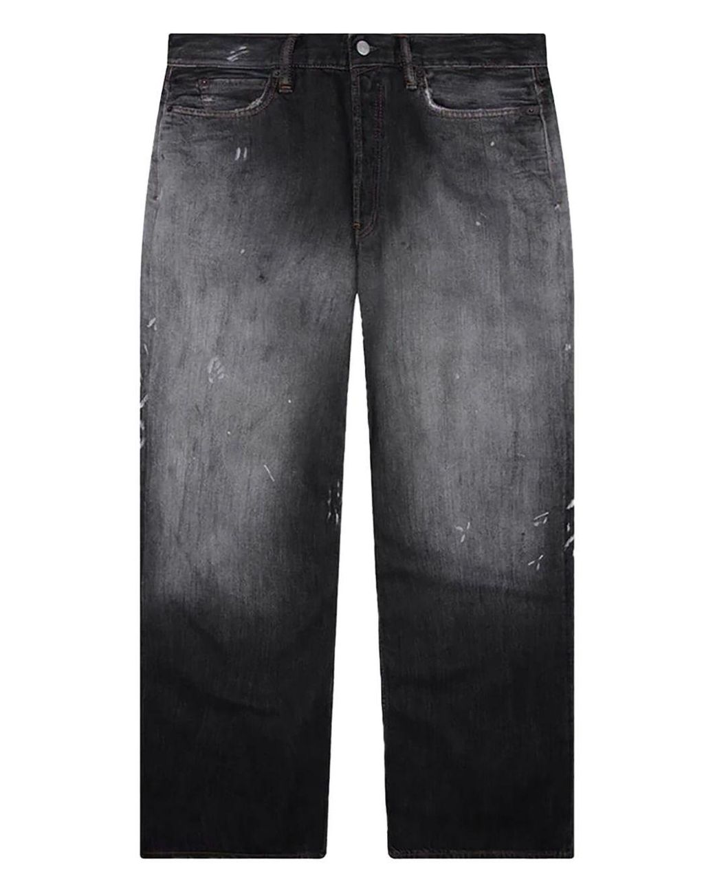 Acne Gray 1981 Denim Cotton Jeans for men