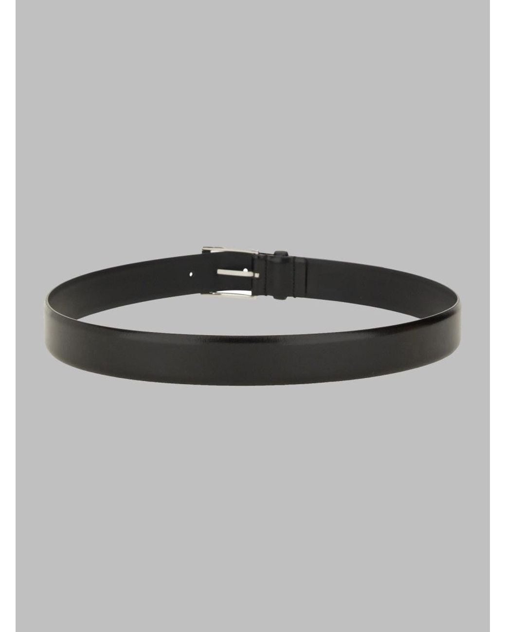 Boss Gray Premium Leather Belt For