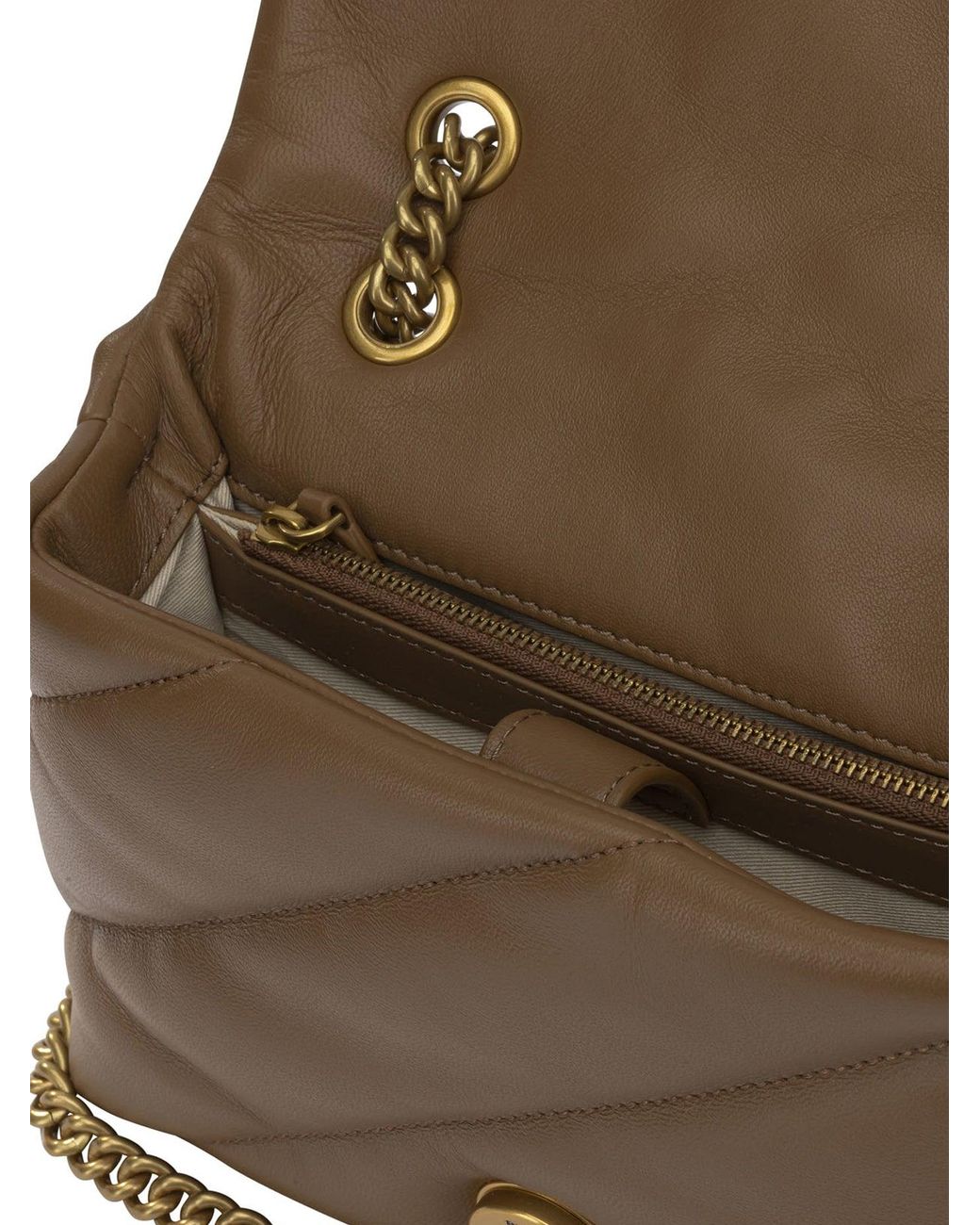Pinko Brown Crossbody Bags