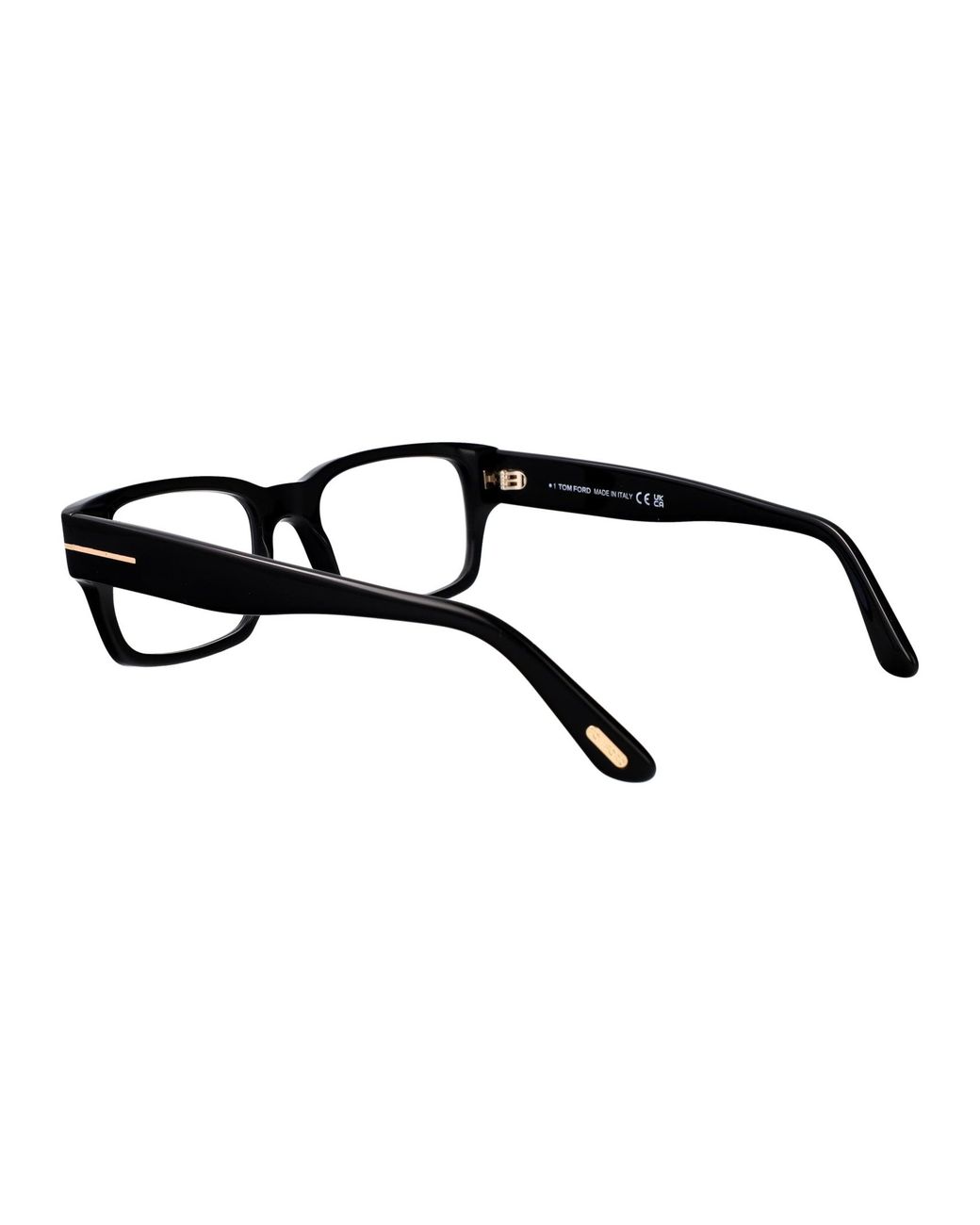Tom Ford Black Round Optical Ft6179 B 01