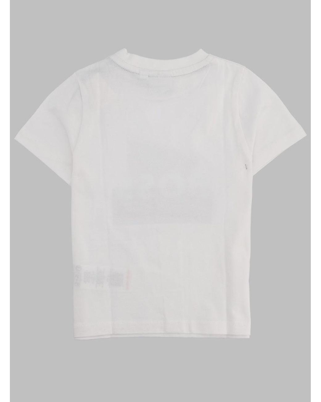 Boss White Boys Baby 100% Cotton Mini T-Shirt