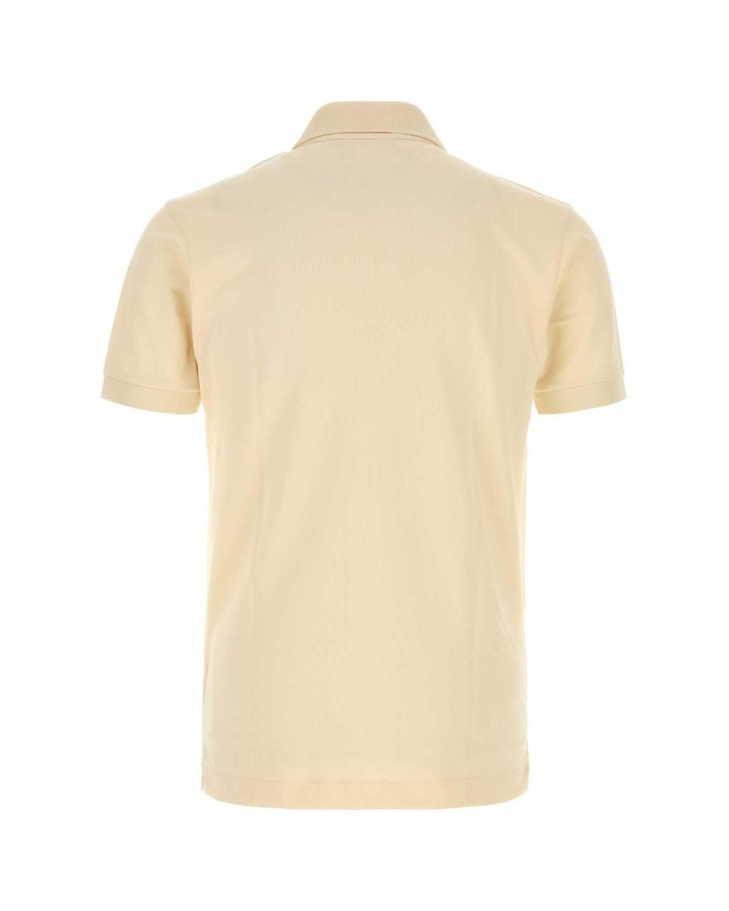Lacoste Natural Cream Piquet Polo Shirt