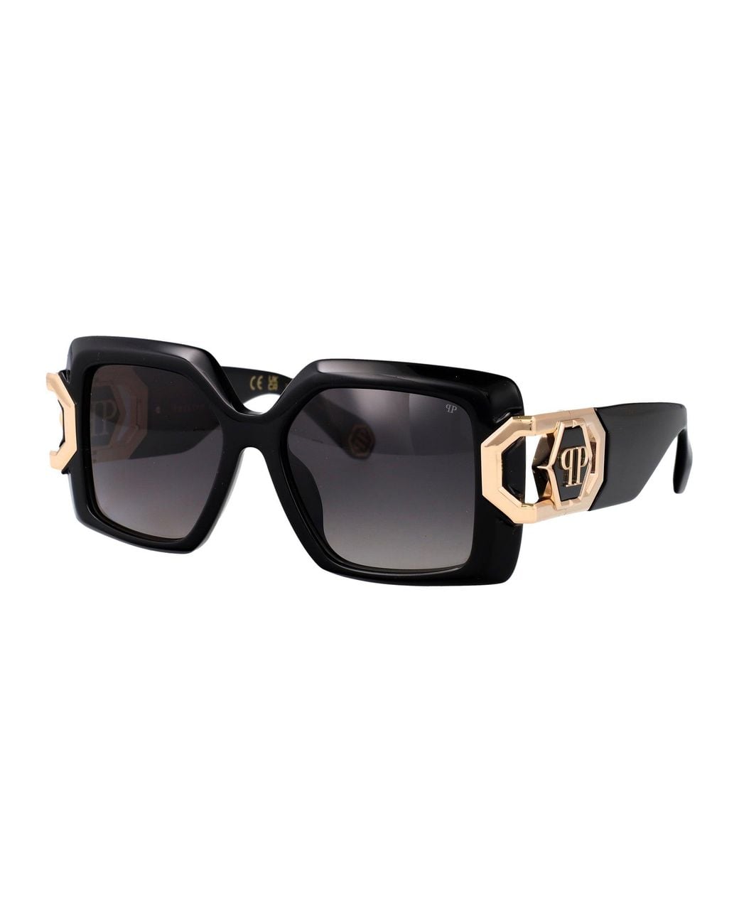 Philipp Plein Black Sunglasses