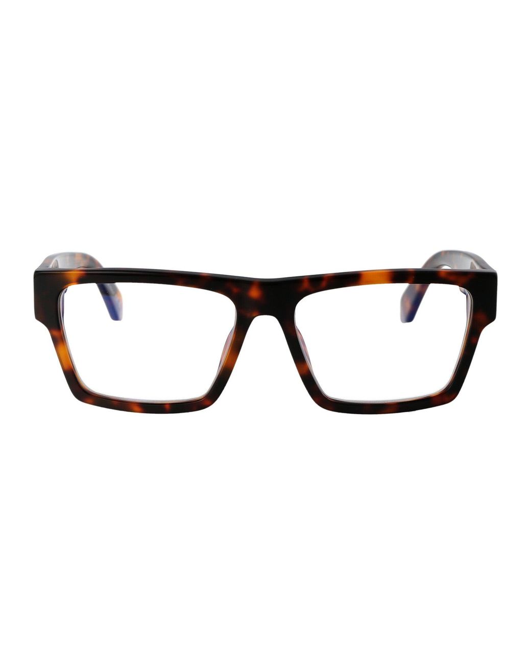 Off-White c/o Virgil Abloh Brown Havana Acetate Glasses