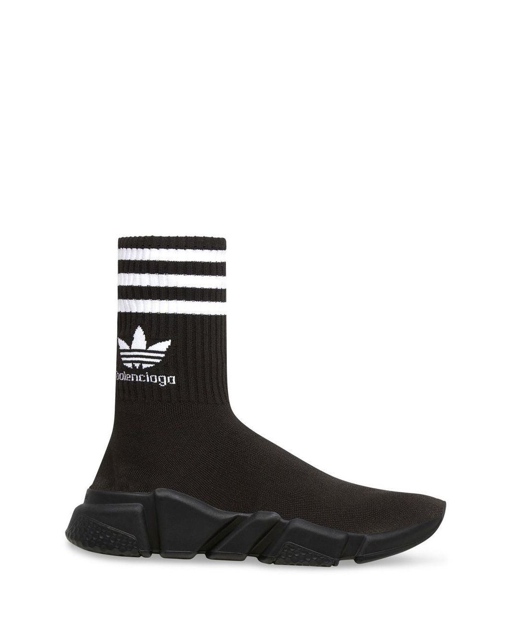 adidas x Balenciaga Black Speed Lt Sneakers