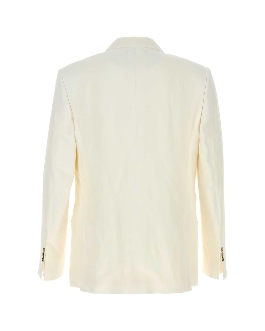 AMI White Notched Lapel Jacket