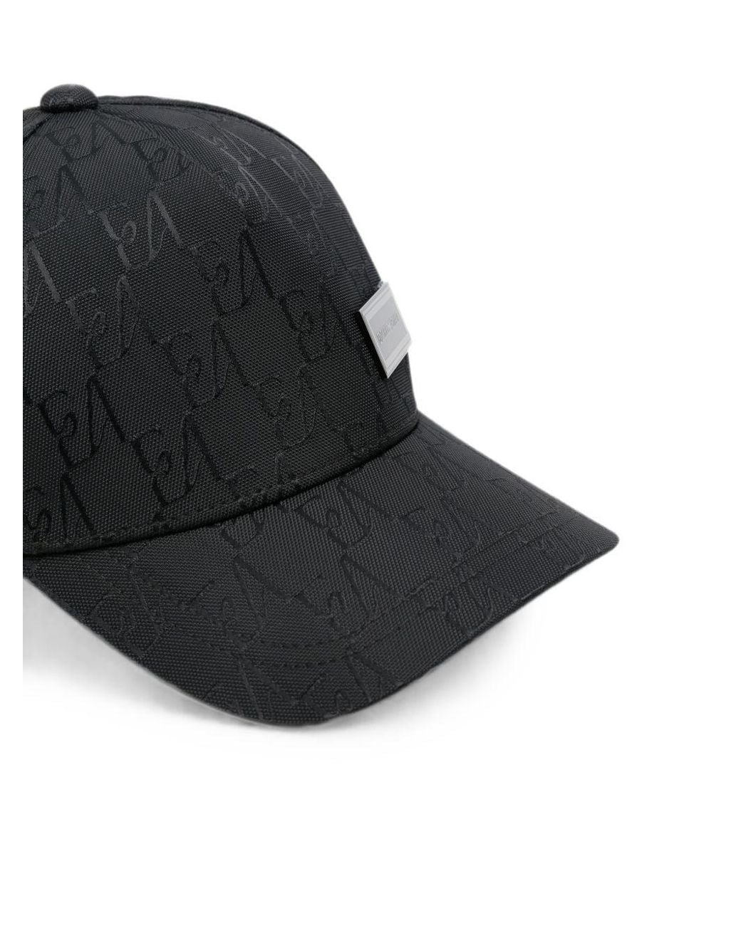 Emporio Armani Black Logo Baseball Cap