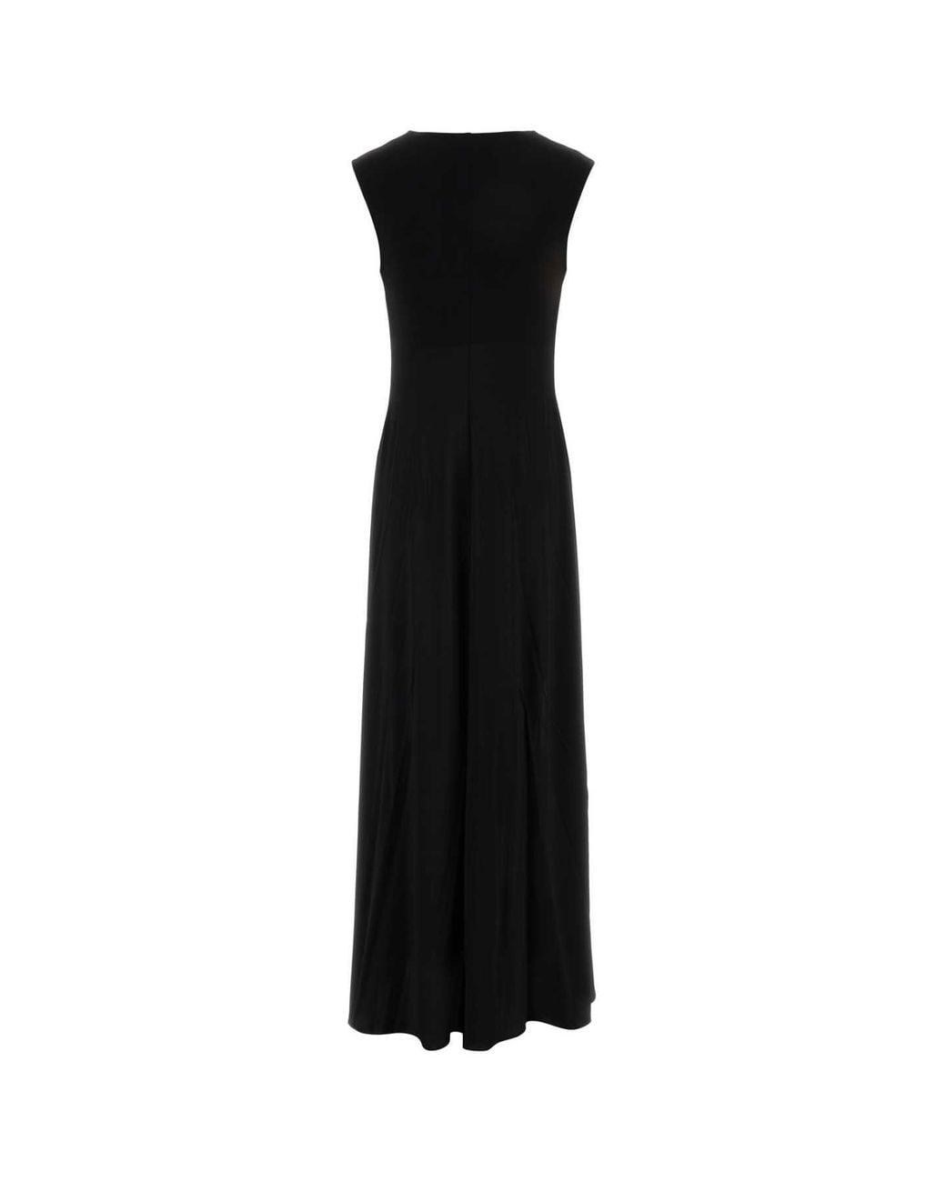 Sportmax Black Stretch Viscose Fervida Dress