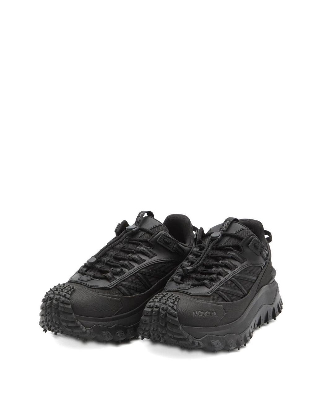Moncler Black Trailgrip Gtx Low Sneakers for men