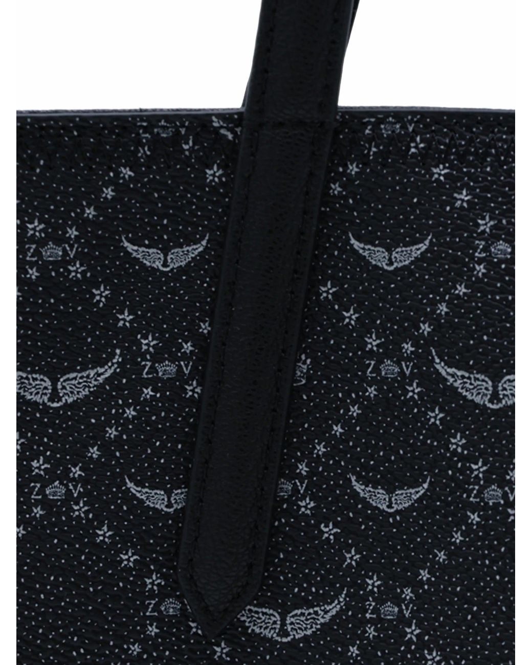 Zadig & Voltaire Black Z Shopper Monogram
