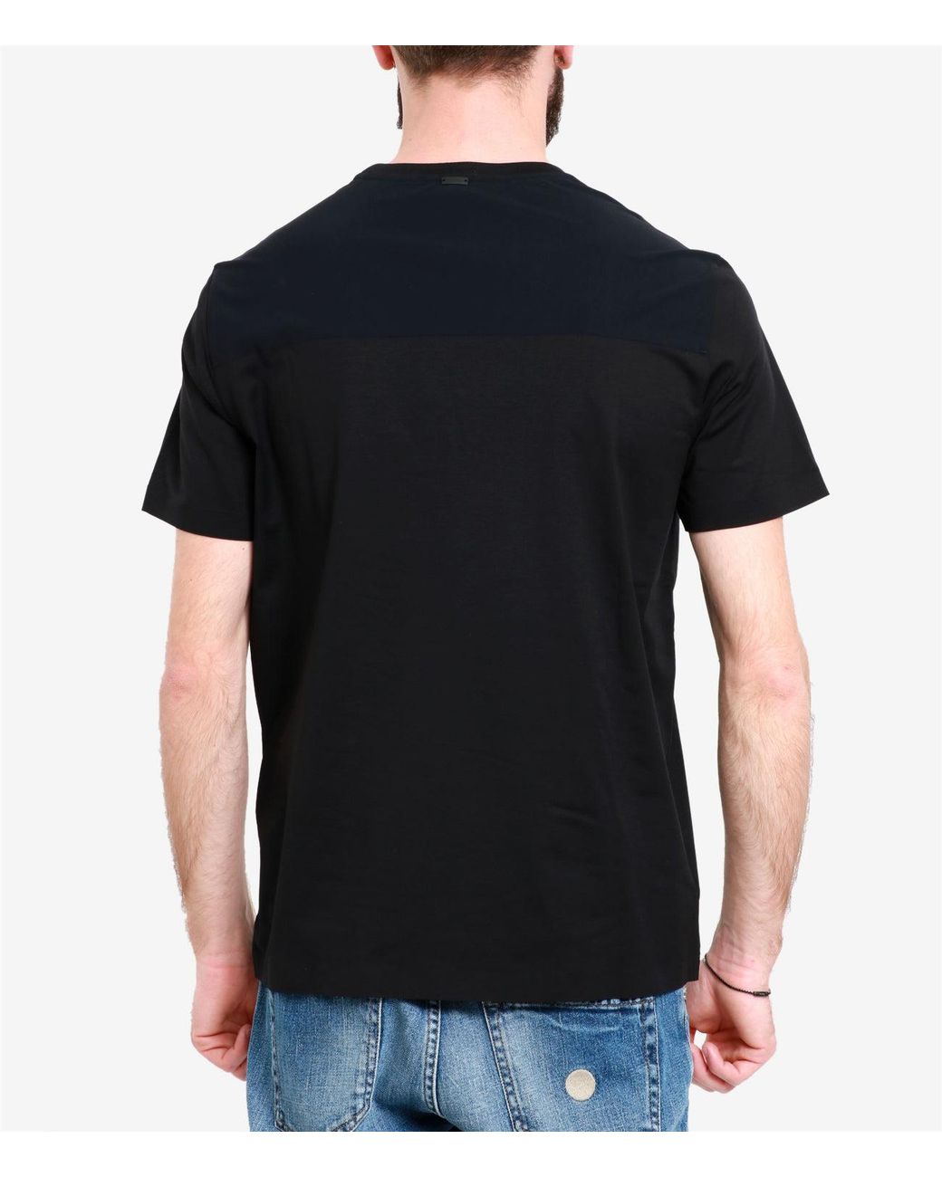 Herno Black T Shirts And Polos for men