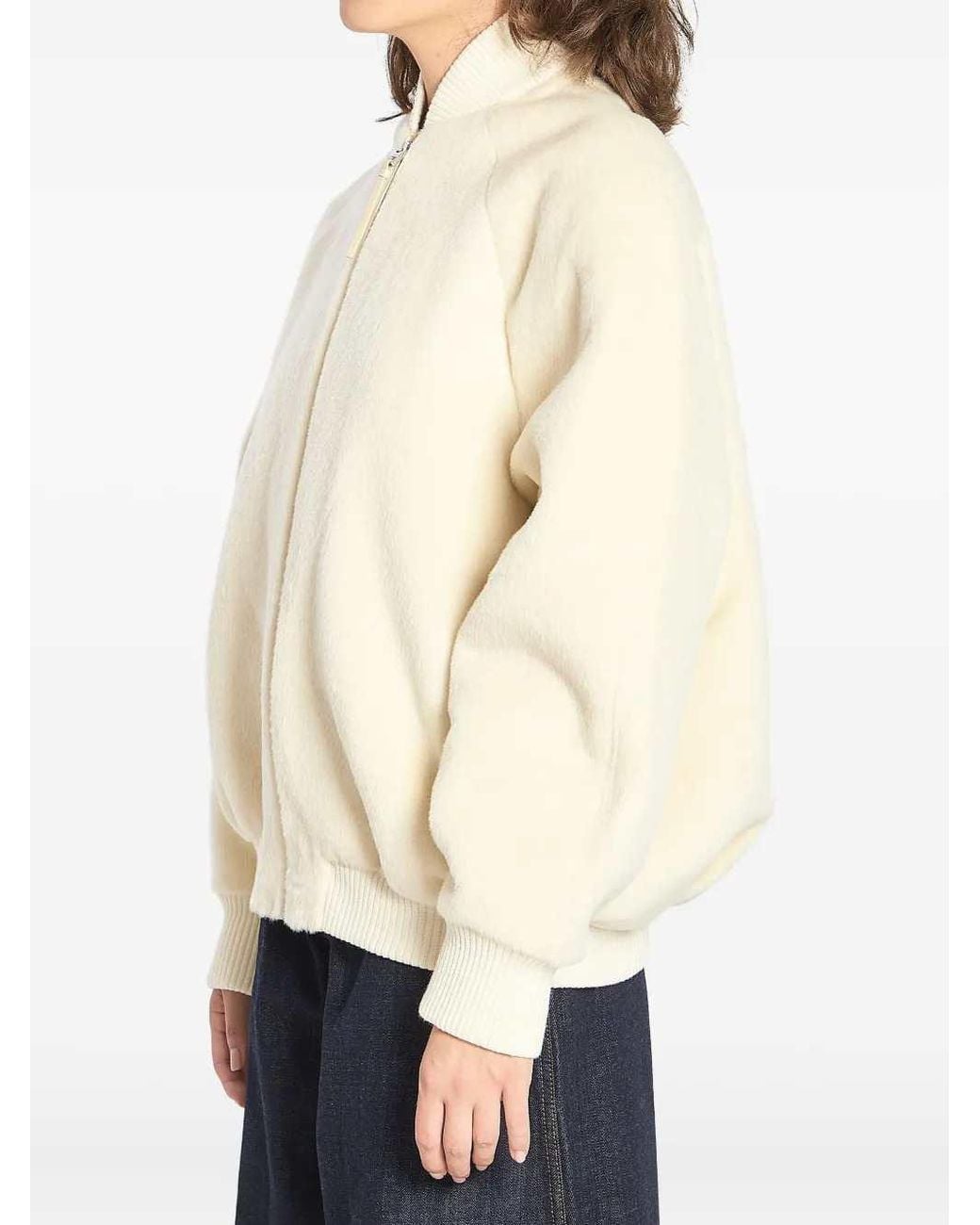 Jacquemus Le Blouson Pilu-jas in het Natural