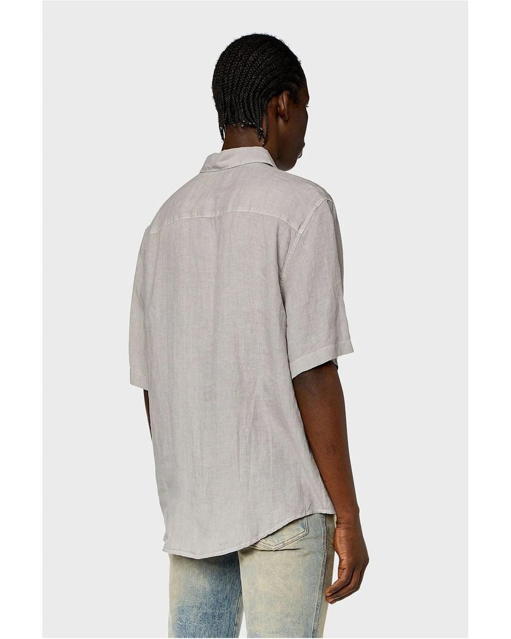 DIESEL Gray Shirt for men