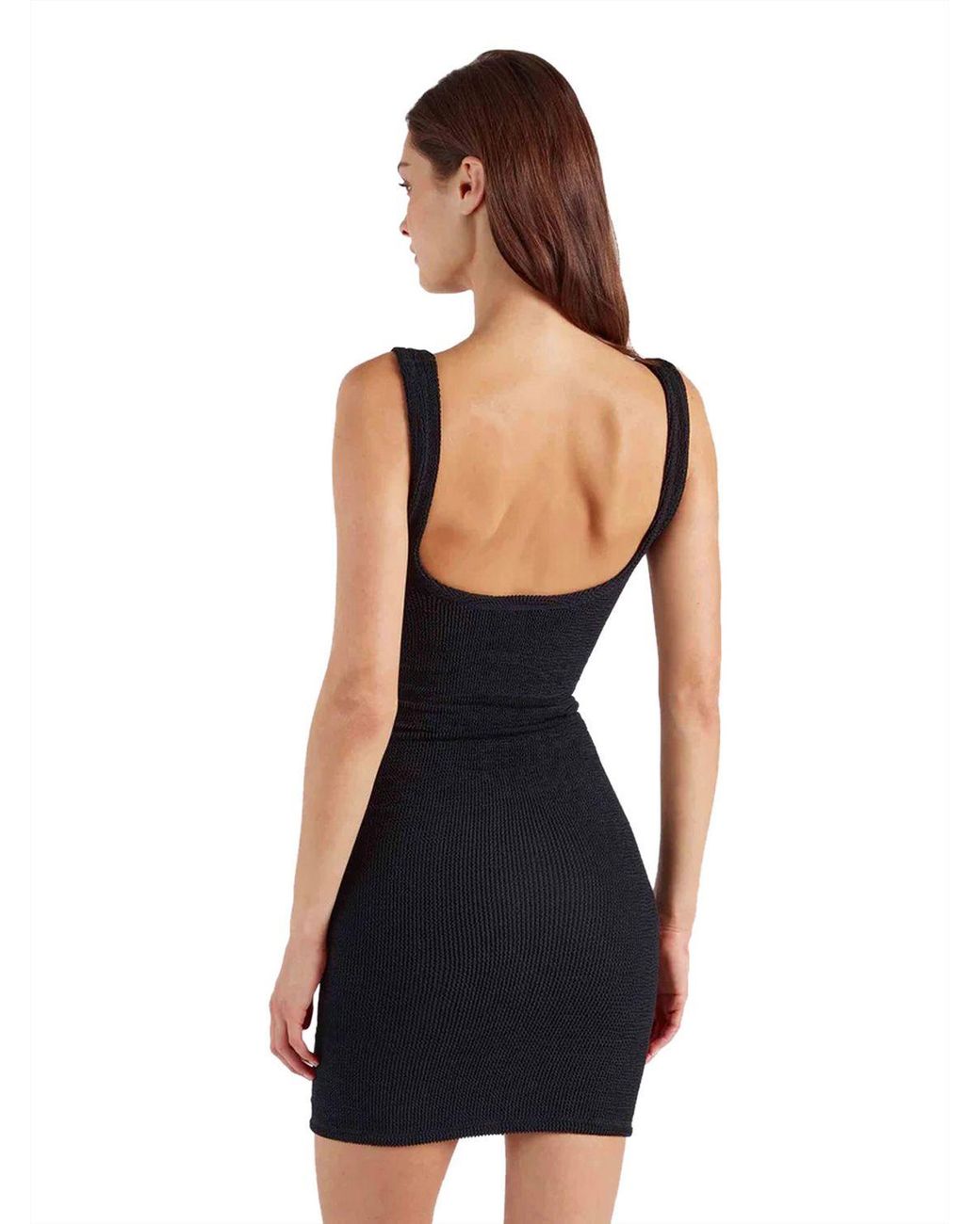 Hunza G Black Dresses
