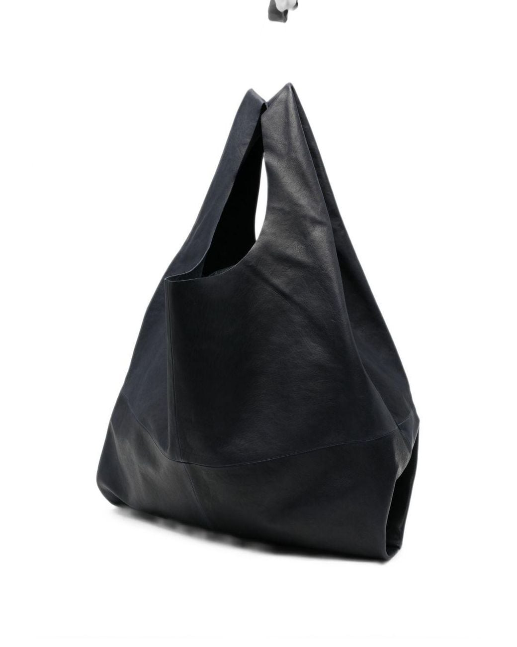 Cortana Black U Xl Leather Tote Bag